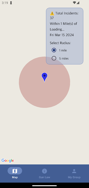 SafeAlert Screenshot 1
