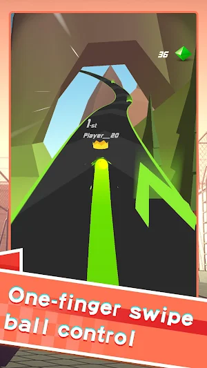 Sky Ball Rolling Screenshot 0