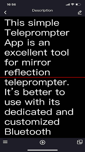S-Teleprompter Screenshot 2