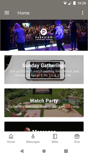 Parkview Community Church Screenshot 0