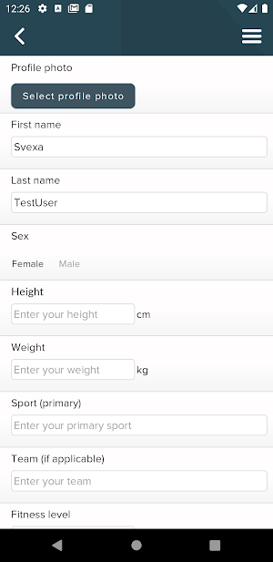 Athlete Advisor Screenshot 3