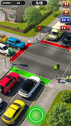 Traffic Signal Control Game 3d Screenshot 2
