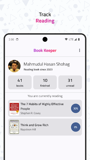 Book Keeper: Bookshelf & Notes Screenshot 1