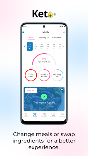 Keto Diet App - Carb Tracker Screenshot 0