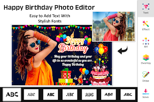 Happy Birthday Photo Editor Screenshot 3