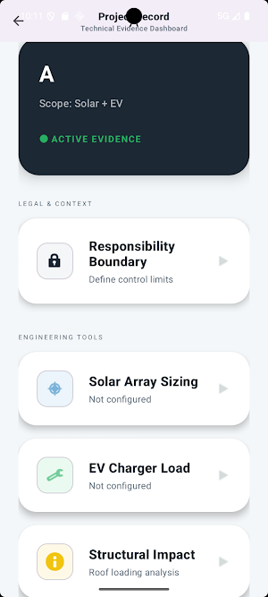 Solar & EV Installer Screenshot 3