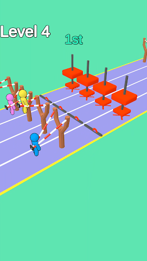 Slingshot Throwing Race Screenshot 3