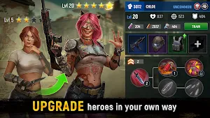 Heroes of Deadstate・Zombie RPG Screenshot 1