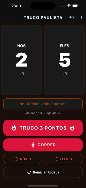 Marcador de Truco e Placar Screenshot 0