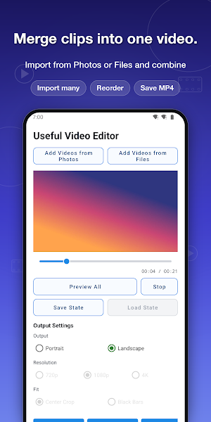 Useful Video Editor Screenshot 0