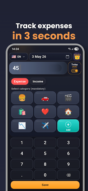 Spenzy: Budget & Expenses Screenshot 0
