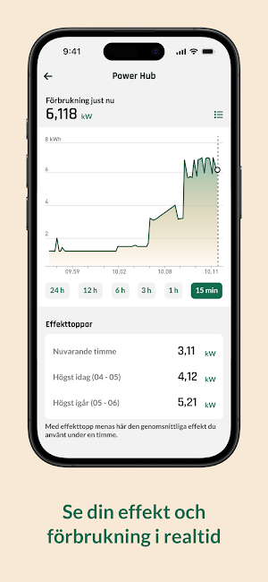 Nossebro Energiapp Screenshot 3