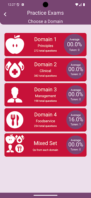 Dietitian Exam To Go Screenshot 1