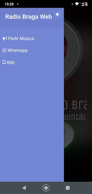 Rádio Braga Web Screenshot 1