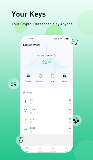 Admine Wallet Screenshot 1