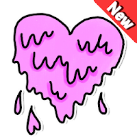 New hearts stickers WAStickerApps