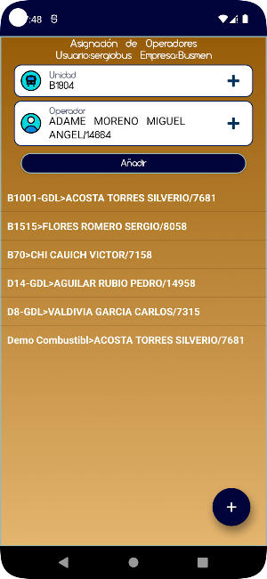 Geo Asignaciones Screenshot 3