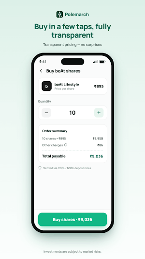 Polemarch: Unlisted Shares Screenshot 3