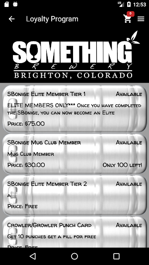 Something Brewery App Screenshot 2