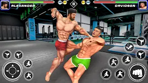 Gym Fighting Game 3D Boxing Screenshot 2
