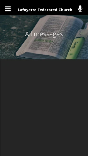 Lafayette Federated Church Screenshot 2