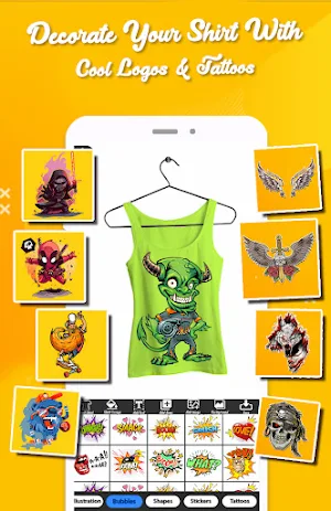 Snaptee: Tshirt Design App Screenshot 2