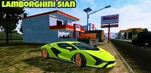 Mod Bussid Lamborgini Supercar Screenshot 3