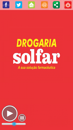 Rádio Drogaria Solfar Web Screenshot 1