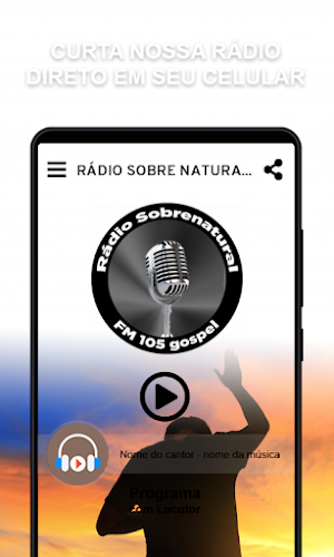 RÁDIO SOBRE NATURAL GOSPEL Screenshot 1