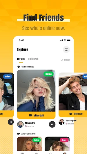 Juno - Online Video Chat Screenshot 0