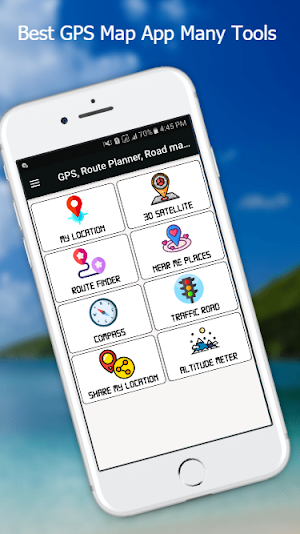 GPS, Route Planner & Road map Screenshot 0
