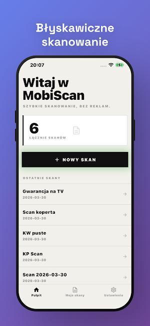MobiScan Screenshot 0