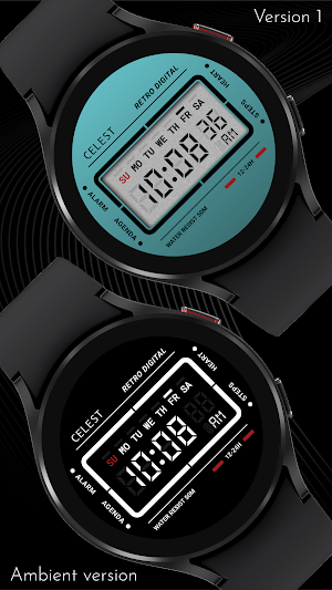 CELEST5520 Retro Digital Watch Screenshot 0
