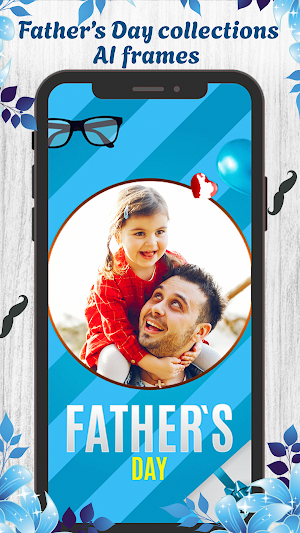 Fathers Day Photo Frame Wishes Screenshot 0