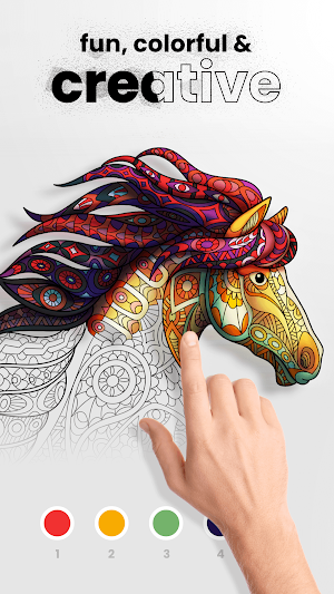 Coloring Game, Paint by Number Screenshot 0