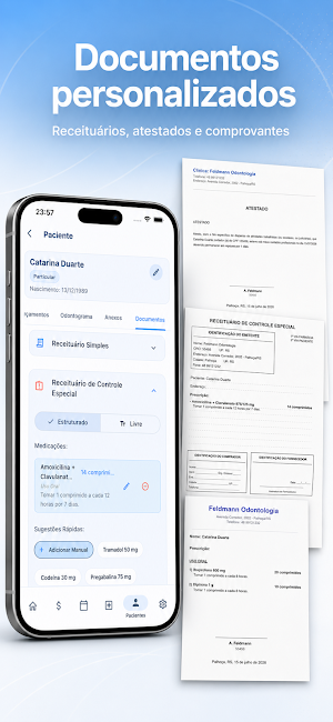 Cadeira Um: Gestão Clínica Screenshot 3