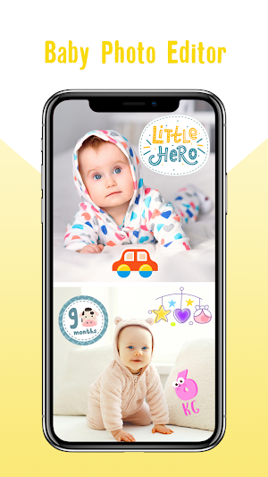 Baby Photo Editor Screenshot 1