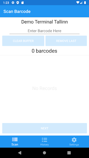 XSPED Scanner Screenshot 2