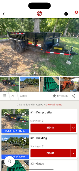 Royston Auction Company Screenshot 2