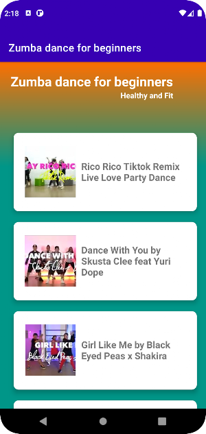 Zumba dance for beginners Screenshot 0