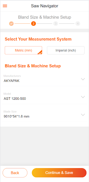Saw Navigator - Bichamp EMEA Screenshot 2