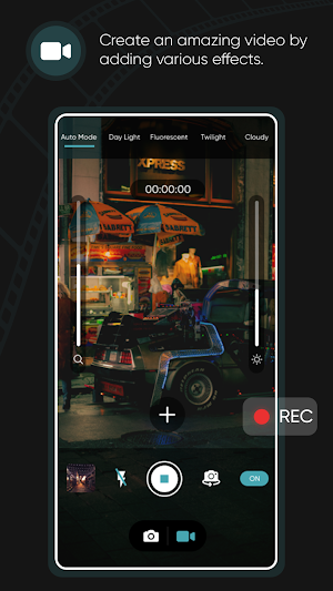 Night Camera Mode Photo Video Screenshot 2