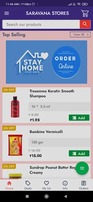 SARAVANA STORES Screenshot 0