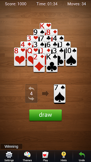 Pyramid Solitaire - Classic Free Card Games Screenshot 2