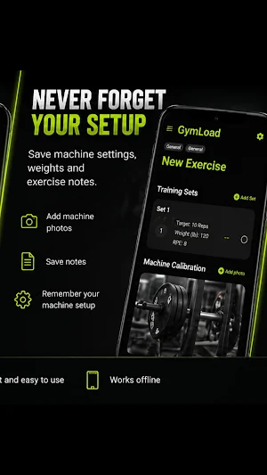 Gym Workout Tracker: GymLoad Screenshot 1