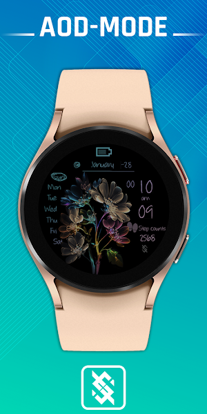 BFF48- Neon Art Flower Glowing Screenshot 1