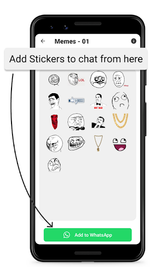 Meme Stickers for WA Screenshot 1