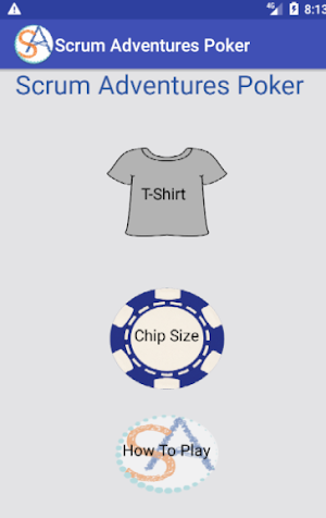 Scrum Adventures Poker Screenshot 0