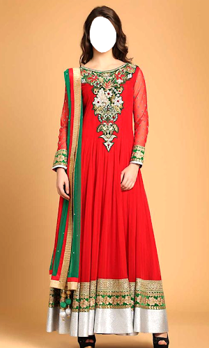 Anarkali Dress Photo Editor Screenshot 0