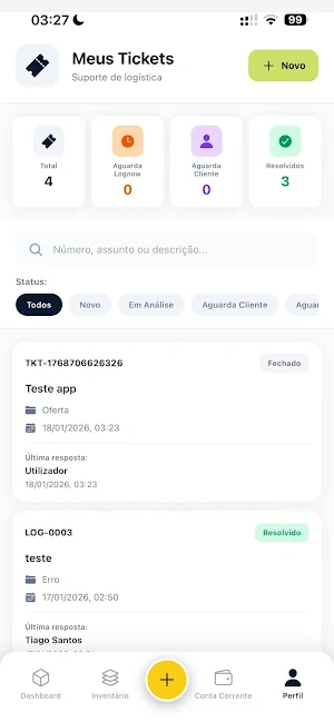LOGNOW Fullfilment & Conecta Screenshot 1